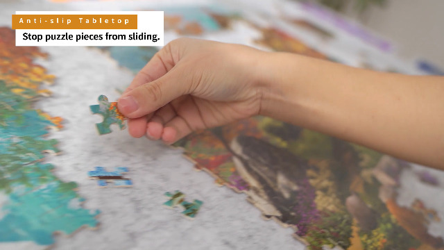 Amazon.com: LAVIEVERT 1500 Piece Tilting Jigsaw Puzzle Board with